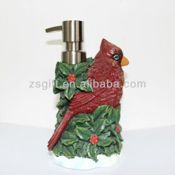 unique supplier outlets bathroom products polyresin lotion dispenser