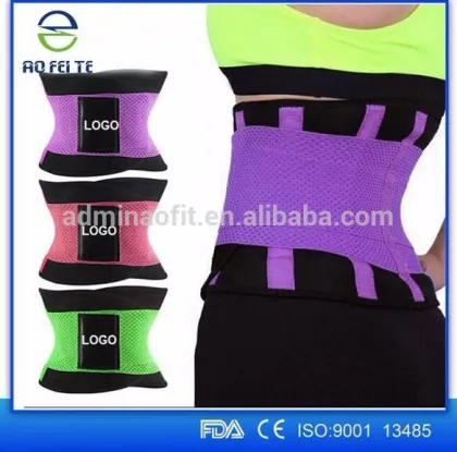 2016 hot sale Waist Eraser Sweat Fitness Band slimming belt