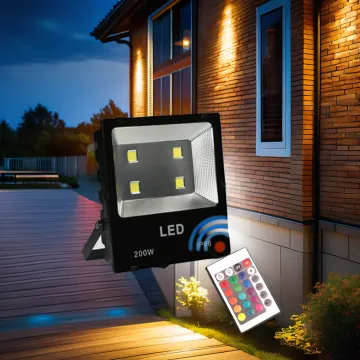 50W-300W Waterproof Outdoor RGB LED Spotlight for Garden
