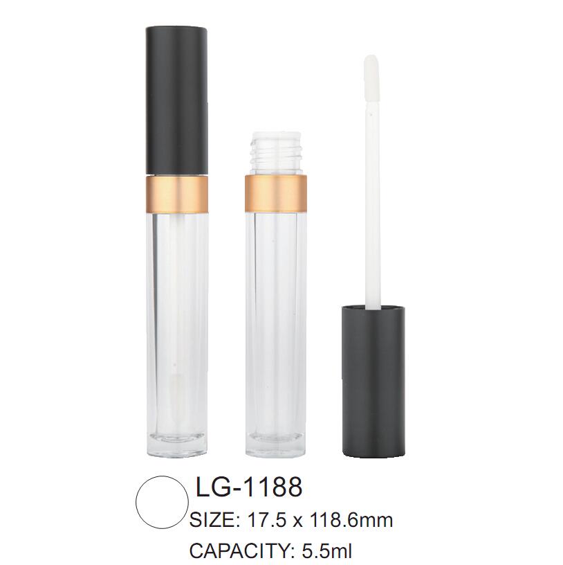 Wholesale Plastic Lip Gloss Container With Middle Ring