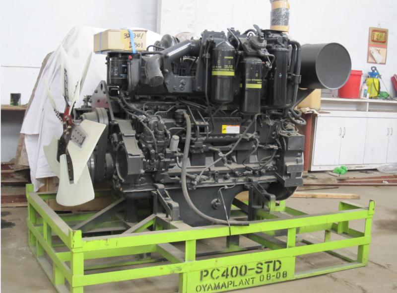 GENUINE NEW KOMATSU PC200-8M0 ENGINE ASSY SAA6D107E-1 ENGINE