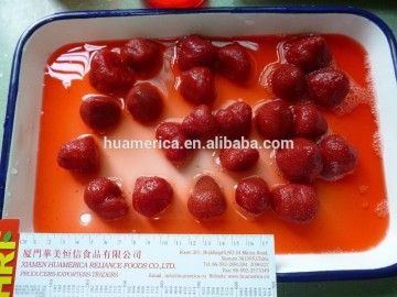 820g canned strawberry in light syrup