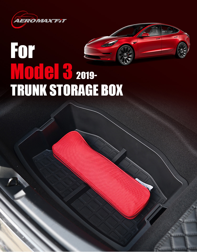 1_01Tesla Model3 trunk storage box