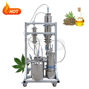 2LB Closed Loop Extractor with Double Jacketed Dewing Column and Tank