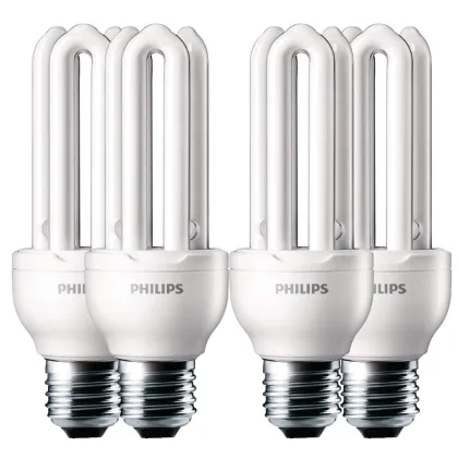 Philips 18W Energy-Saving Bulb E27 Screw Warm/White Light