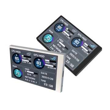 Telaio secondario IPSTYPE-C da 3,5 pollici per schermo secondario USB | Monitoraggio gratuito AIDA64