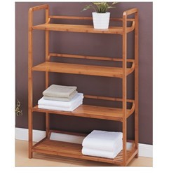 Bamboo Wine Shelf 01