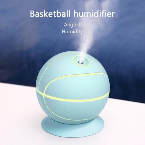 1pc 360 Degree Basketball Humidifier Night Light Usb Beauty Steam Face Instrument Water Meter Car Office Humidification