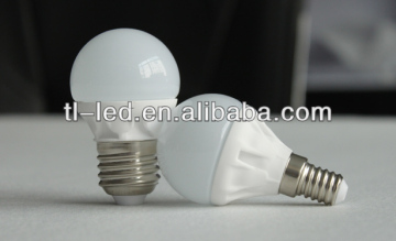 E14 LED Lamp 5W with cheap price, G45 LED Bulb B22, Ceramic LED Light E27/E26/B22/E14, CRI80 2600K CE Rohs FCC