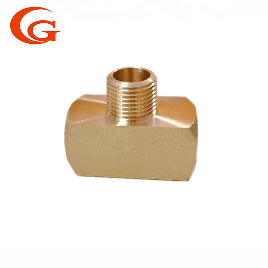 Tes de latón forjado resistentes para un control eficiente de fluidos