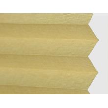 Pvc free coated waterproof pleated blinds