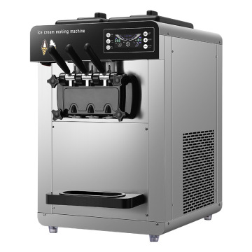 Large Capacity Commercial Automatic Soft Serve Ice Cream Machine