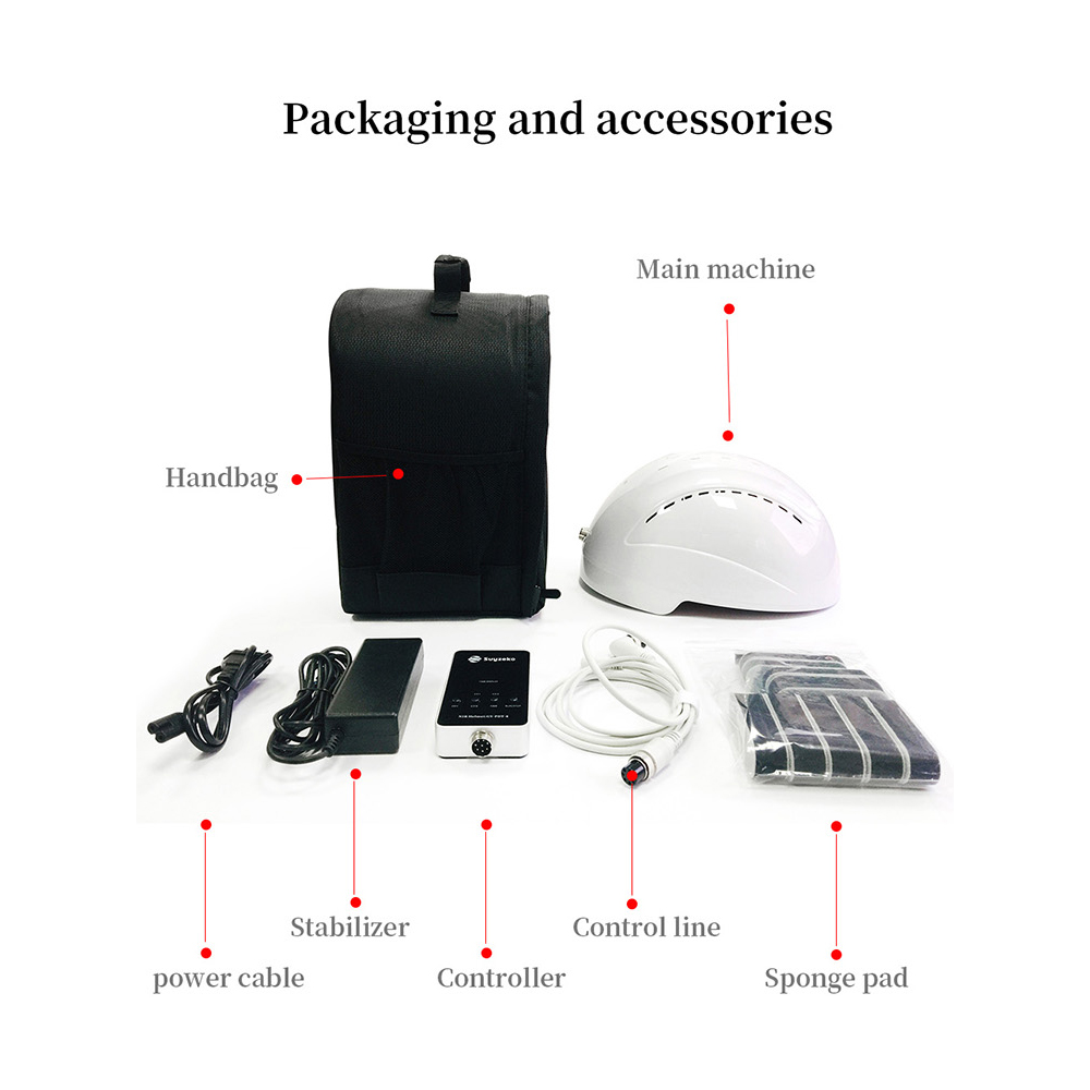 Household Cerebral thrombosis cure red light therapy helmet