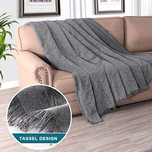 Woven Jacquard Cotton Sofa Towel