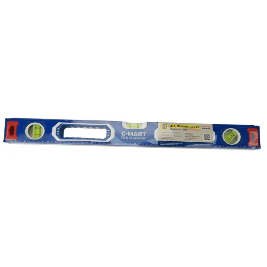 24 Inch Magnetic Spirit Level | Aluminium Bubble Level