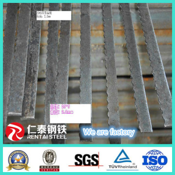Hot rolled serrated flat bars for grating