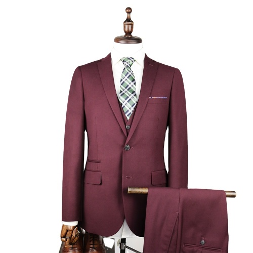 סט חליפות חתונה מודרניות שחורות לגברים