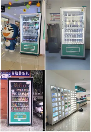 Refrigerated Combo Soda and Snack Vending Machine for Foods and Drinks