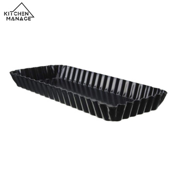 Non-Stick Groove Rectangular Toast Bread Baking Tray Cetakan