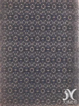Nylon Cotton Lace Circle Pattern