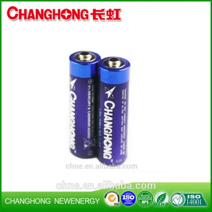 Changhong Super power alkaline changhong battery LR6 1.5v AA SGS