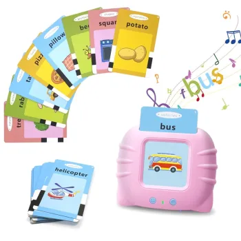 112 Pcs Baby Cards - Early Education Smart Flash Card Speaker for Kids