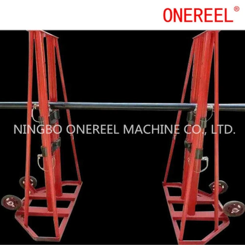 Simple Large Capacity Hydraulic Conductor Reel Stands China Manufacturer