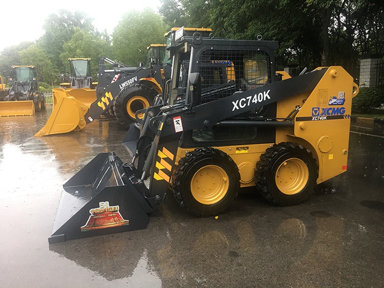 Xcmg Xc740k Skid Steer Loader 6 Jpg