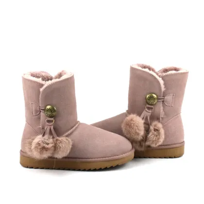 Custom Warm Wool Winter Boots