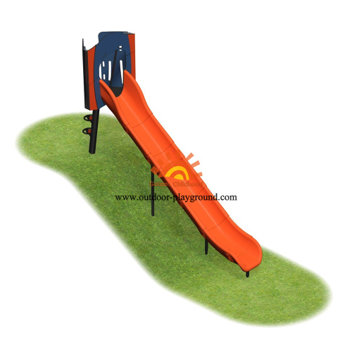 Outdoor Kids Plastic HPL Playground Material Slide