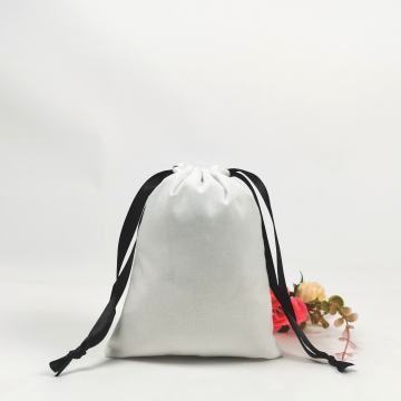 Sack Cartoon Cotton Drawstring Pouch Bag