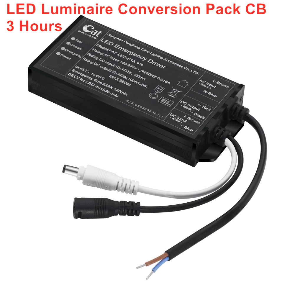 Laagspannings-LED-armatuurconversiepakket 3 uur