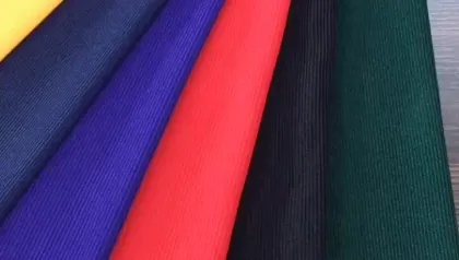 viscose polyester spandex rayon rib knit fabric