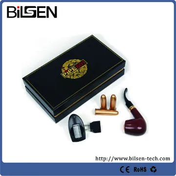 2014 E-cig Vintage Style E-pipe with Cartridgese E-pipe 601