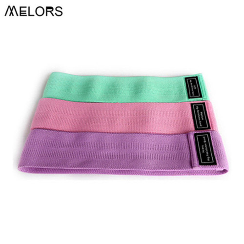 Exercise Resistance Bands Hip Booty Bands Stretch Workout Bands Cotton Resistance Band for Legs and Butt Body