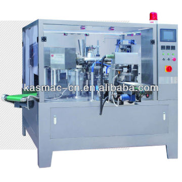Rotary Packing Machine (Opening Pouch by Pressure)