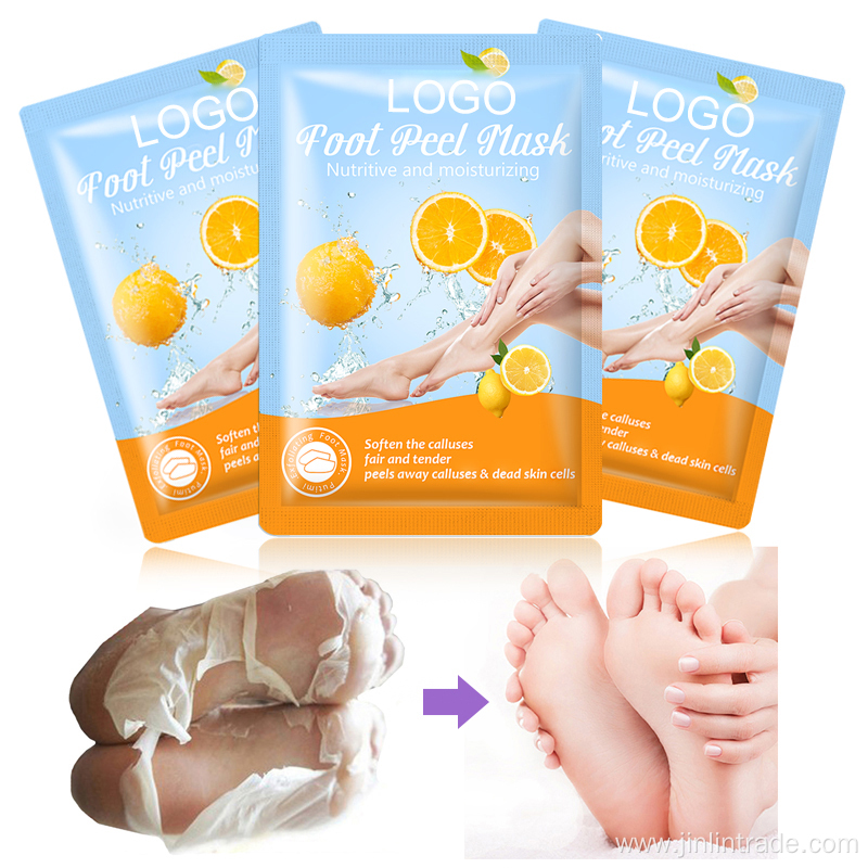 Lemon Fragrance Softening Cuticles Dead Feet Mask