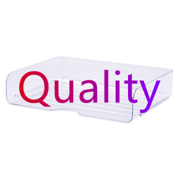 Transparent Office Stackable Desk Organizer