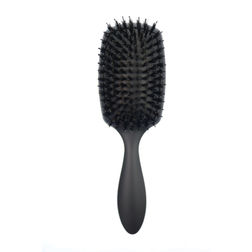 Premium Cushion Paddle Brush with Boar Nylon Bristles