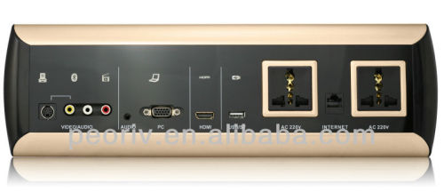 Hotel audio video system media hub panel HDMP2000-BD