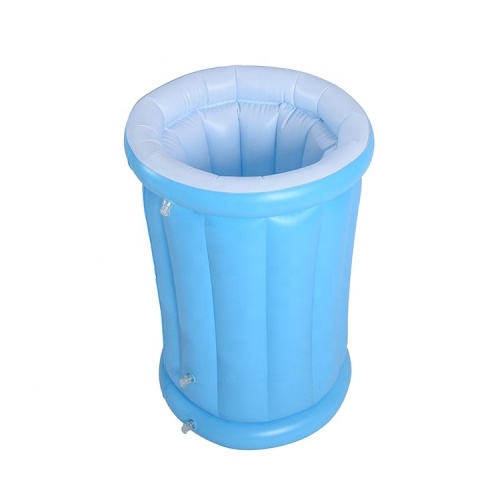 PVC na -customize na hugis ng bote ng inflatable ice bucket