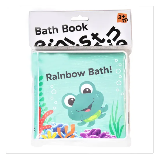 High-Quality, Educational Bath Book for Kids: Custom Design and Soft Cover for Baby Learning