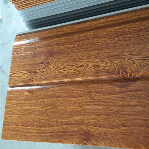 Aislamiento decorativo de espuma de PU revestimiento de pared de madera