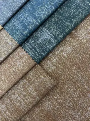 Premium Shimmering Gold Silver Holland Velvet Fabric