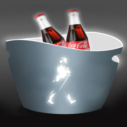 Beer Advertising LED Bucket Coolers