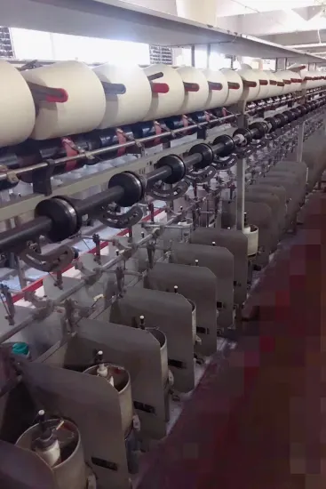 Short fiber two-for-one twister textile machine