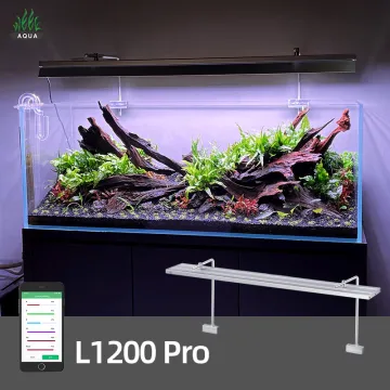 High-Quality 120cm Aquarium Aksesoris with APP Intelligent RGBUV Full Spectrum Grow Lights - WEEKAQUA L1200D Pro