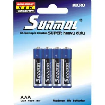 1.5V UM4 AAA size R03_B4PB Battery
