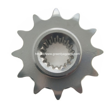 AH117552 Sprocket 12 teeth with flange spacer