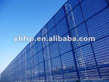coal yard frp wind dust wall in outdoor